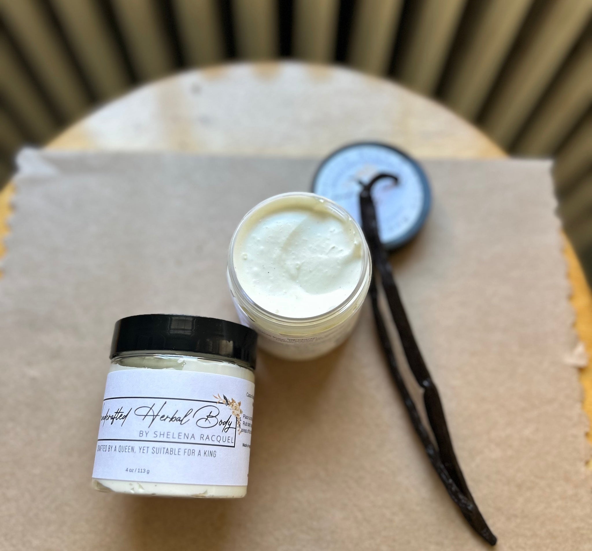 Pure Luxury in a Jar: Whipped Vanilla Bean & Cacao Body Butter