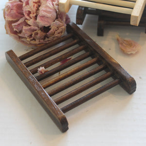 wooden soap holder 