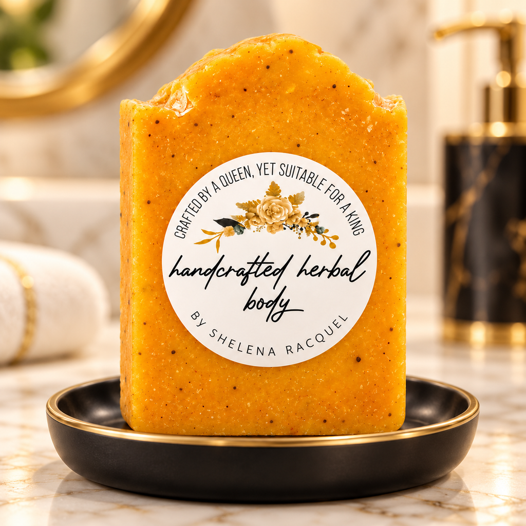 Handcrafted Herbal Anointed Chamomile Soap (Deeply Calming)