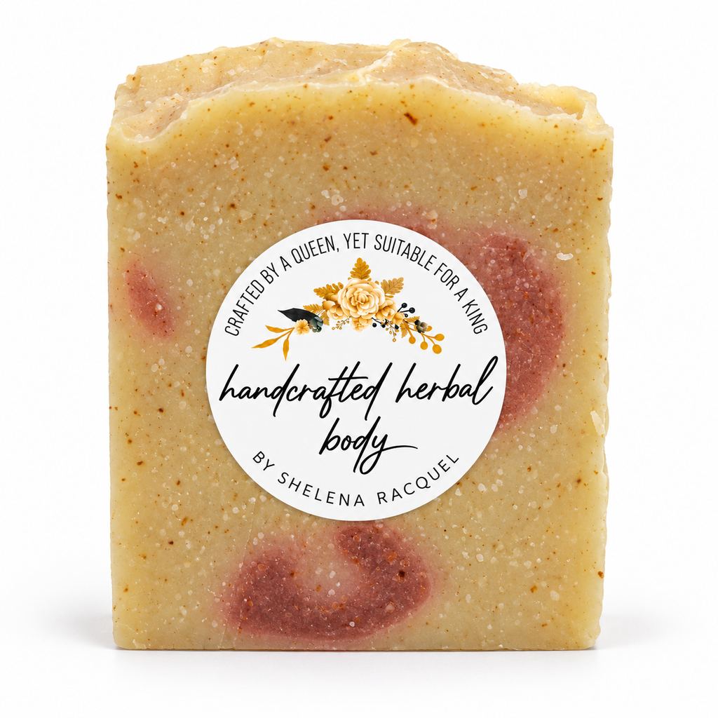 Handcrafted Herbal Cranberry & Carnation Flower Soap (PRE-ORDER)