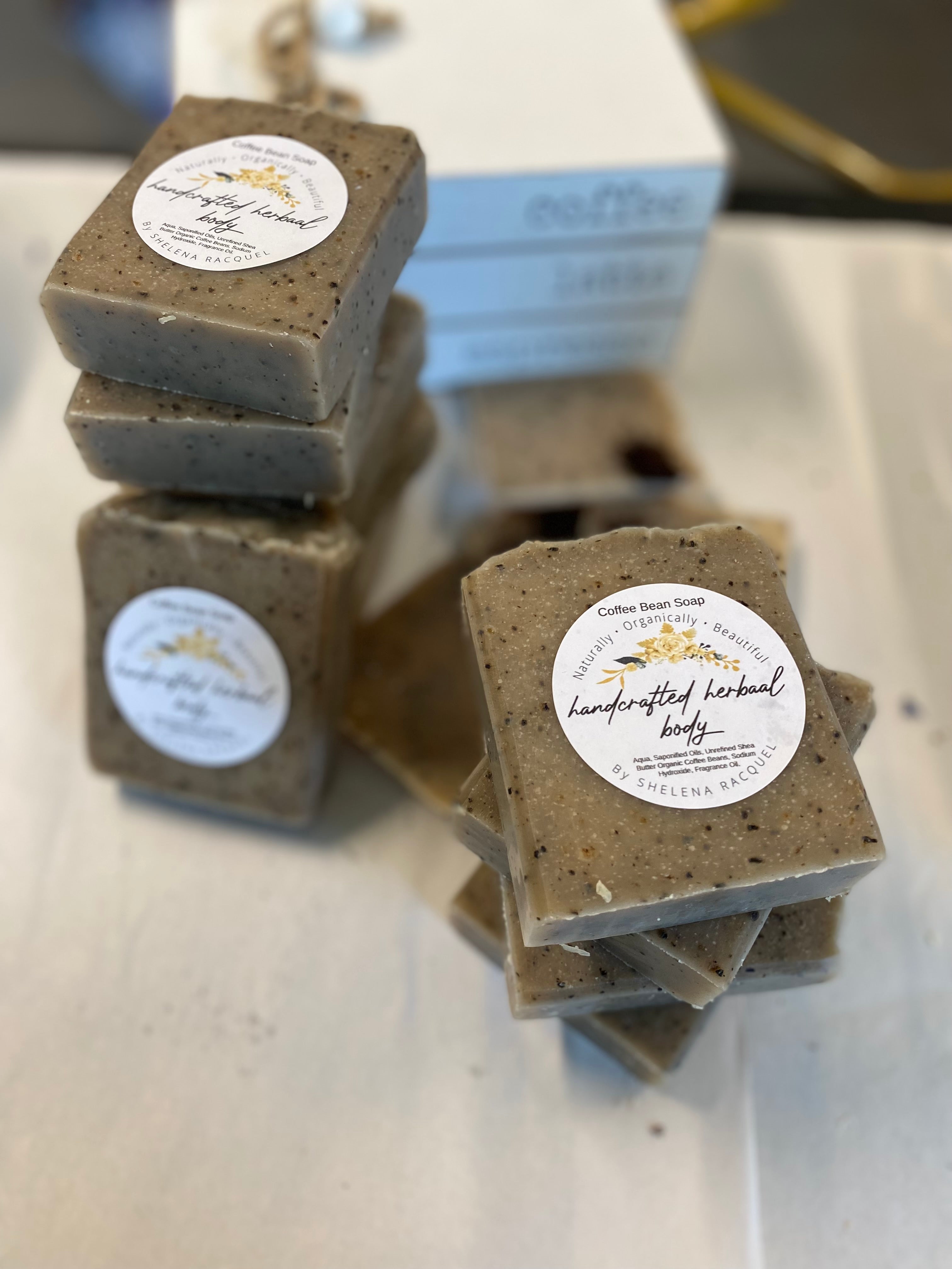 Handcrafted Herbal Morning Brew (Coffee Bean) Soap