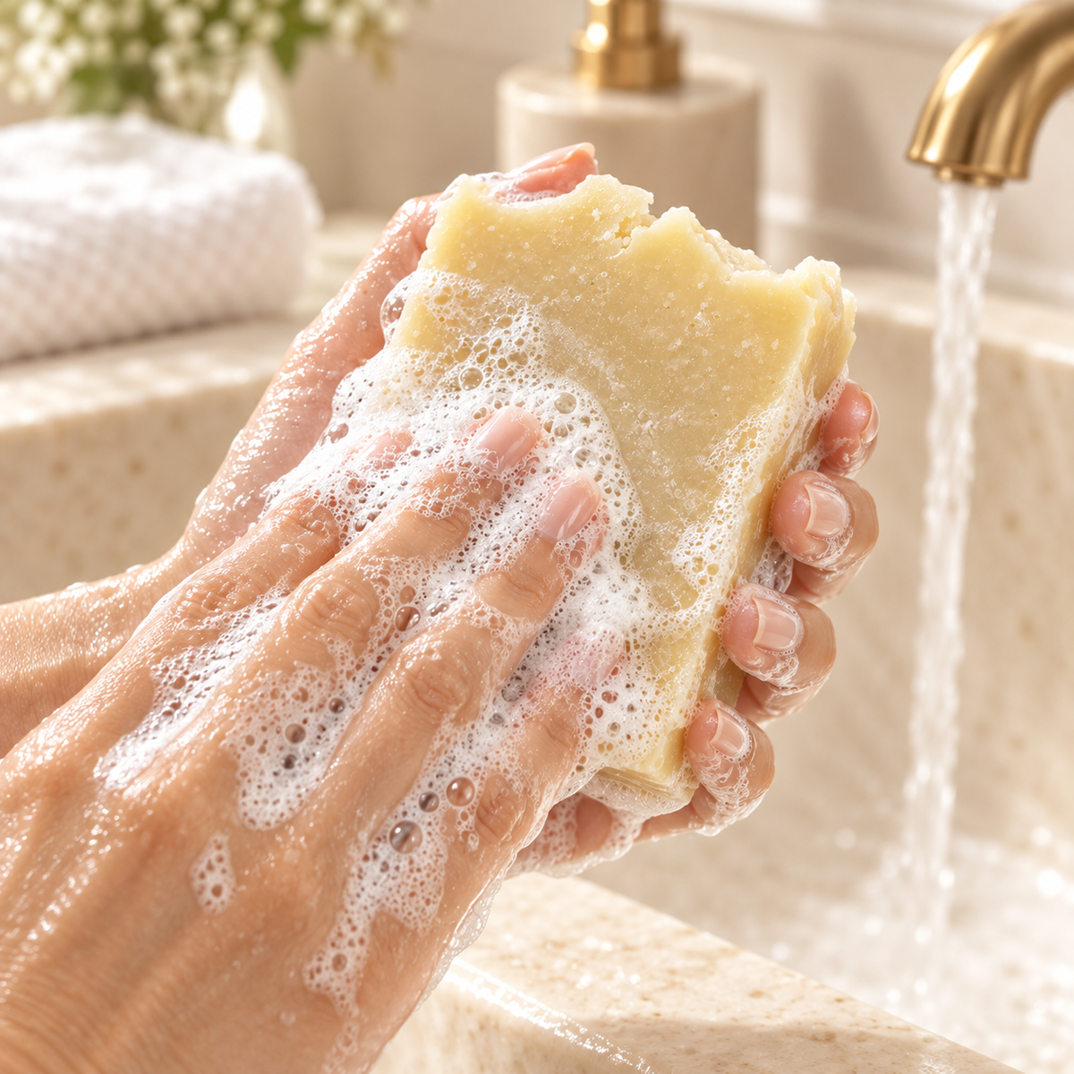 Cacao Butter Soap (Mild, Shea Butter Free)