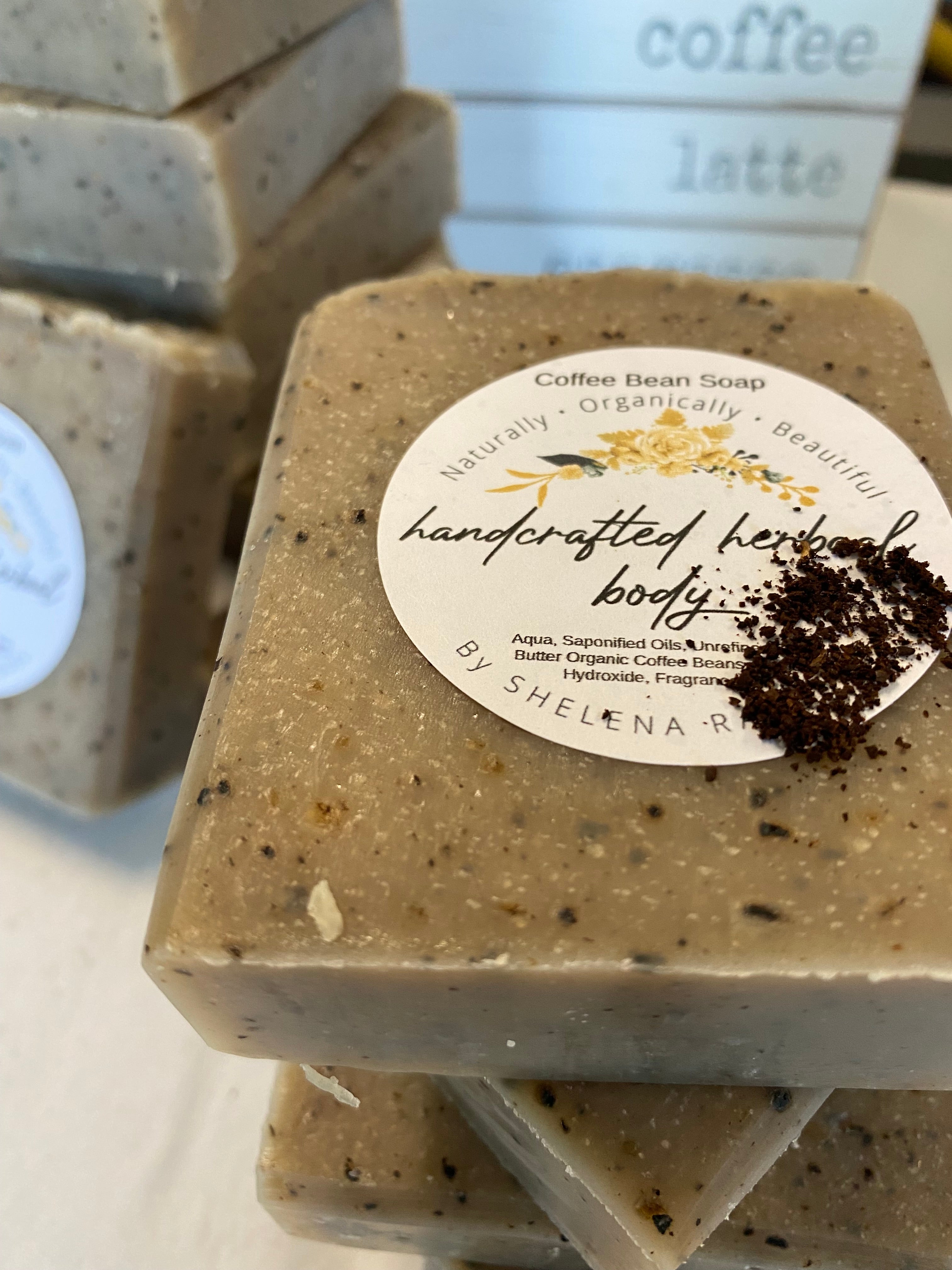 Handcrafted Herbal Morning Brew (Coffee Bean) Soap