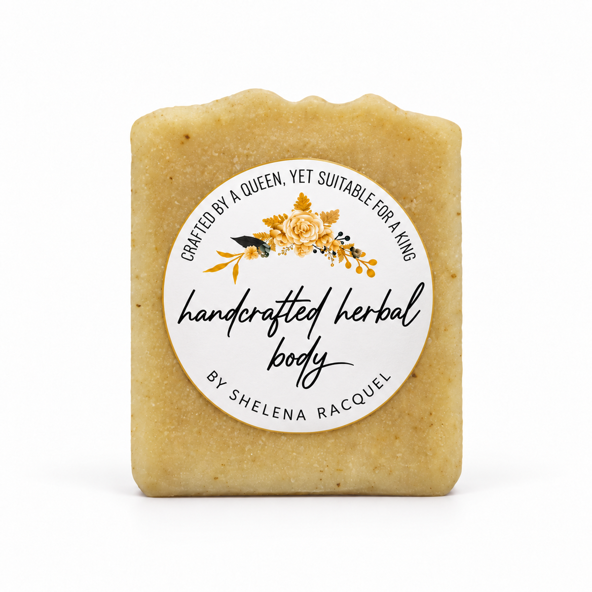 Handcrafted Herbal Eucalyptus, Lemon & Marigold Soap