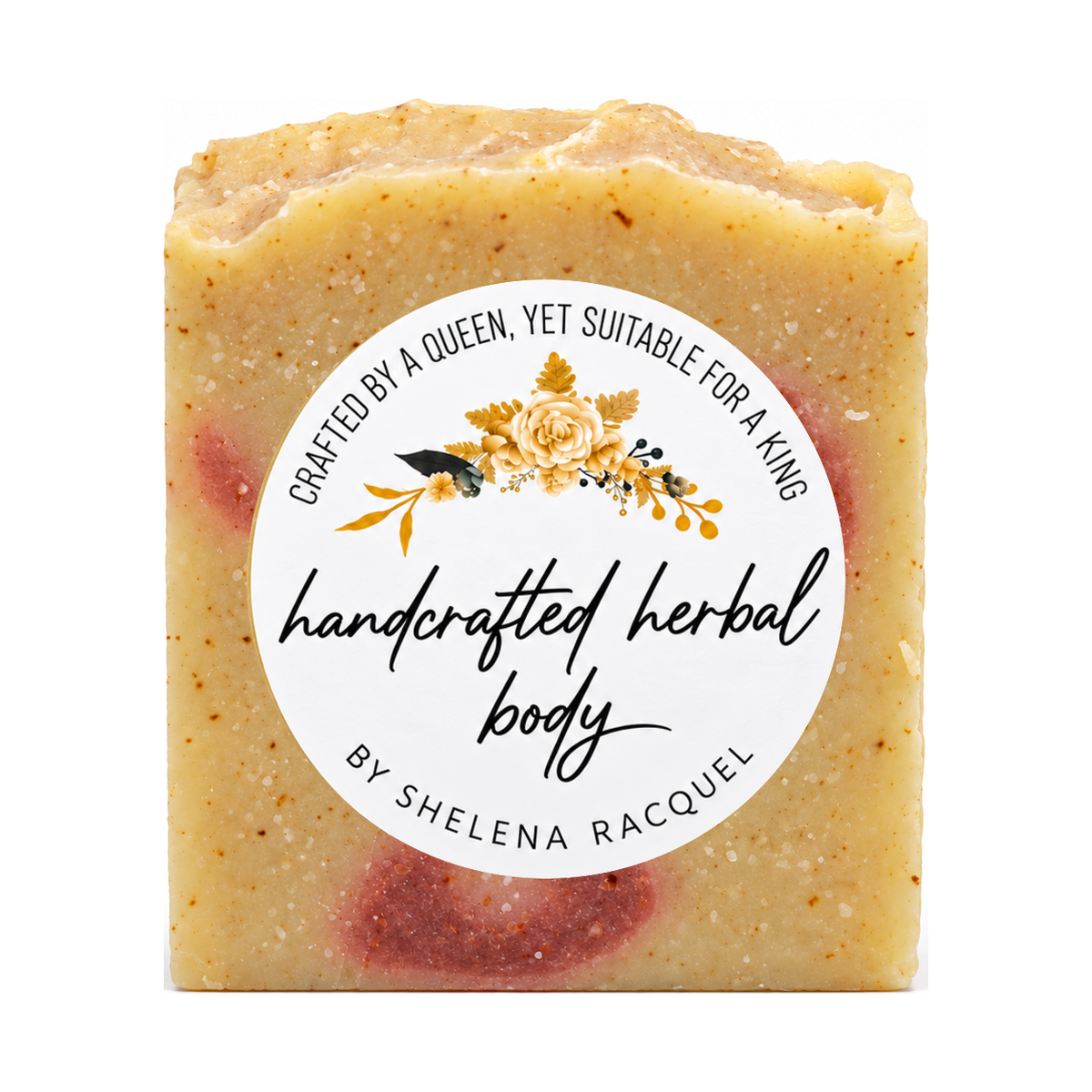 Handcrafted Herbal Cranberry & Carnation Flower Soap (PRE-ORDER)