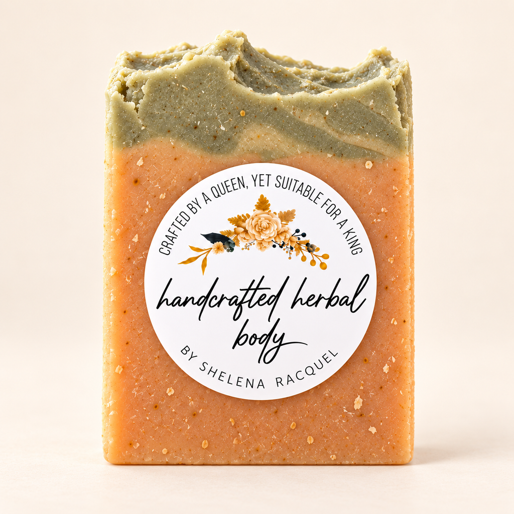 Handcrafted Herbal Lemongrass Soap