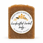 Handcrafted Herbal FULLER ’Lemon Balm’ SOAP (Lemon & Peppermint, Soothing)