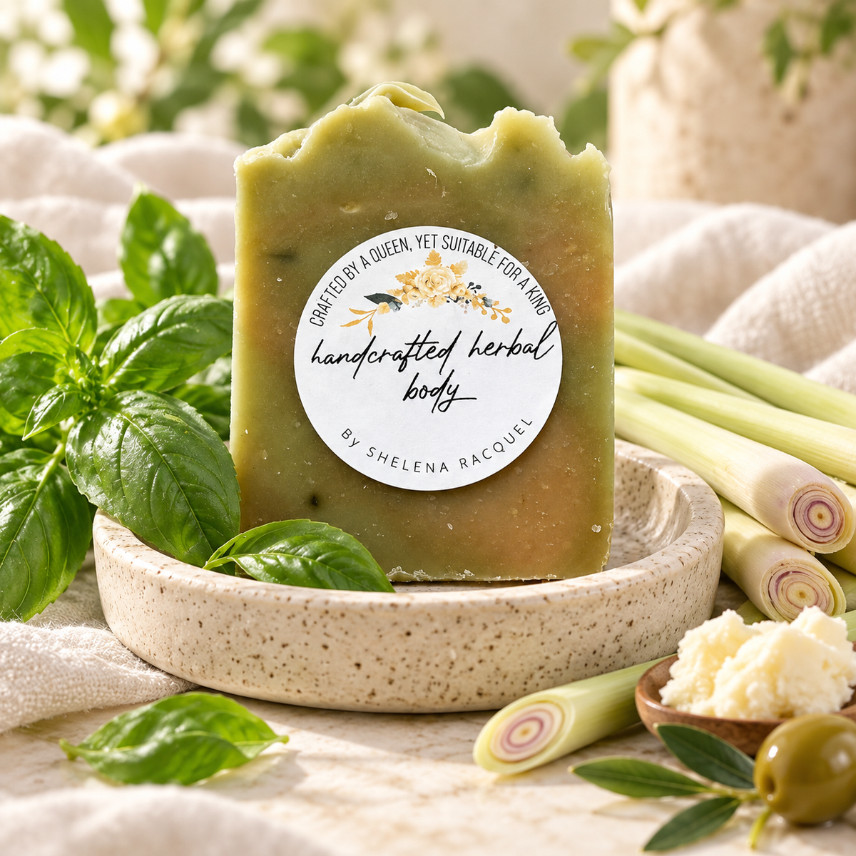 Basil & Lemongrass Soap