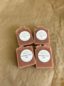 Handcrafted Herbal Mango & Rose Soap