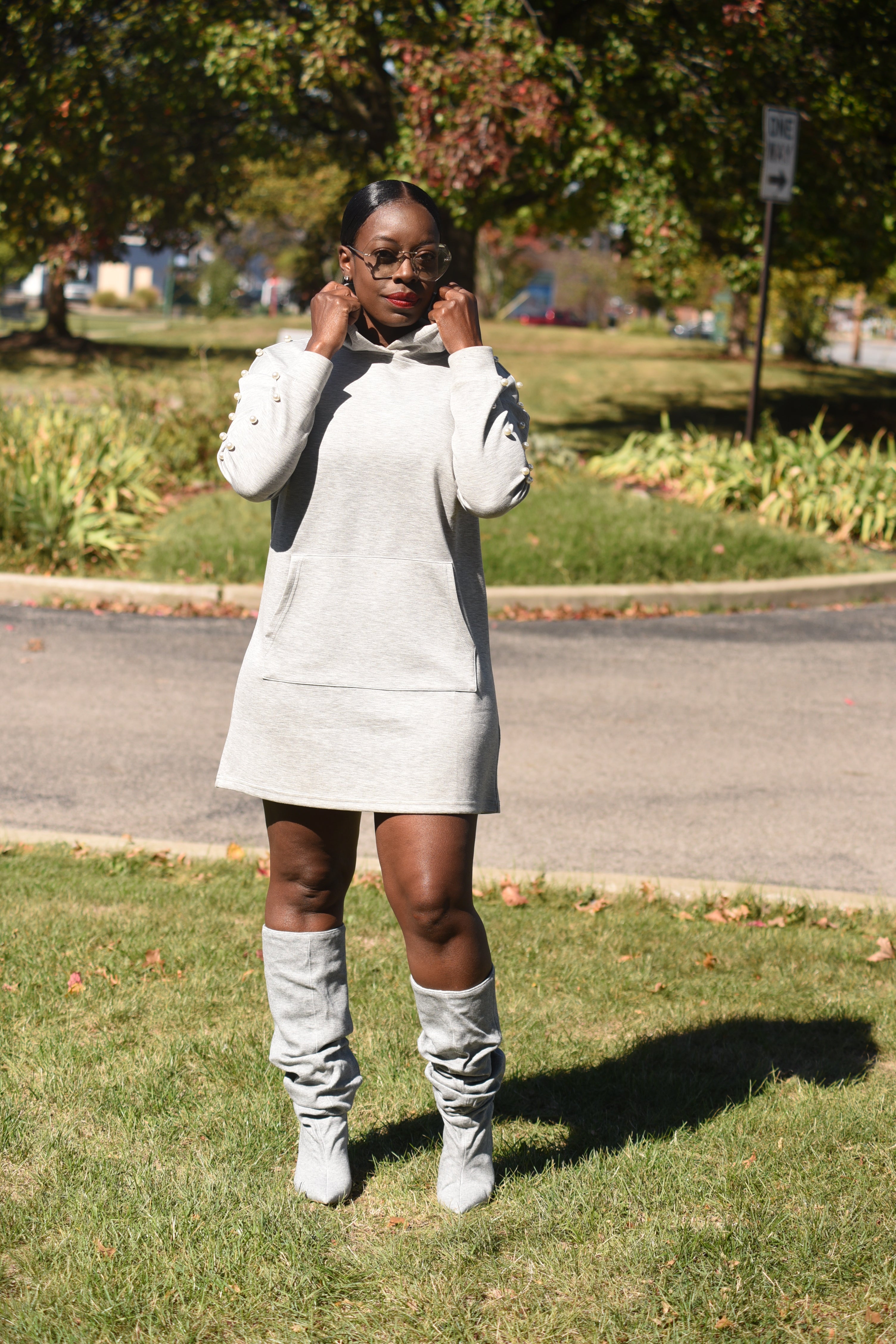 Black Pearl-Embellished Blazer