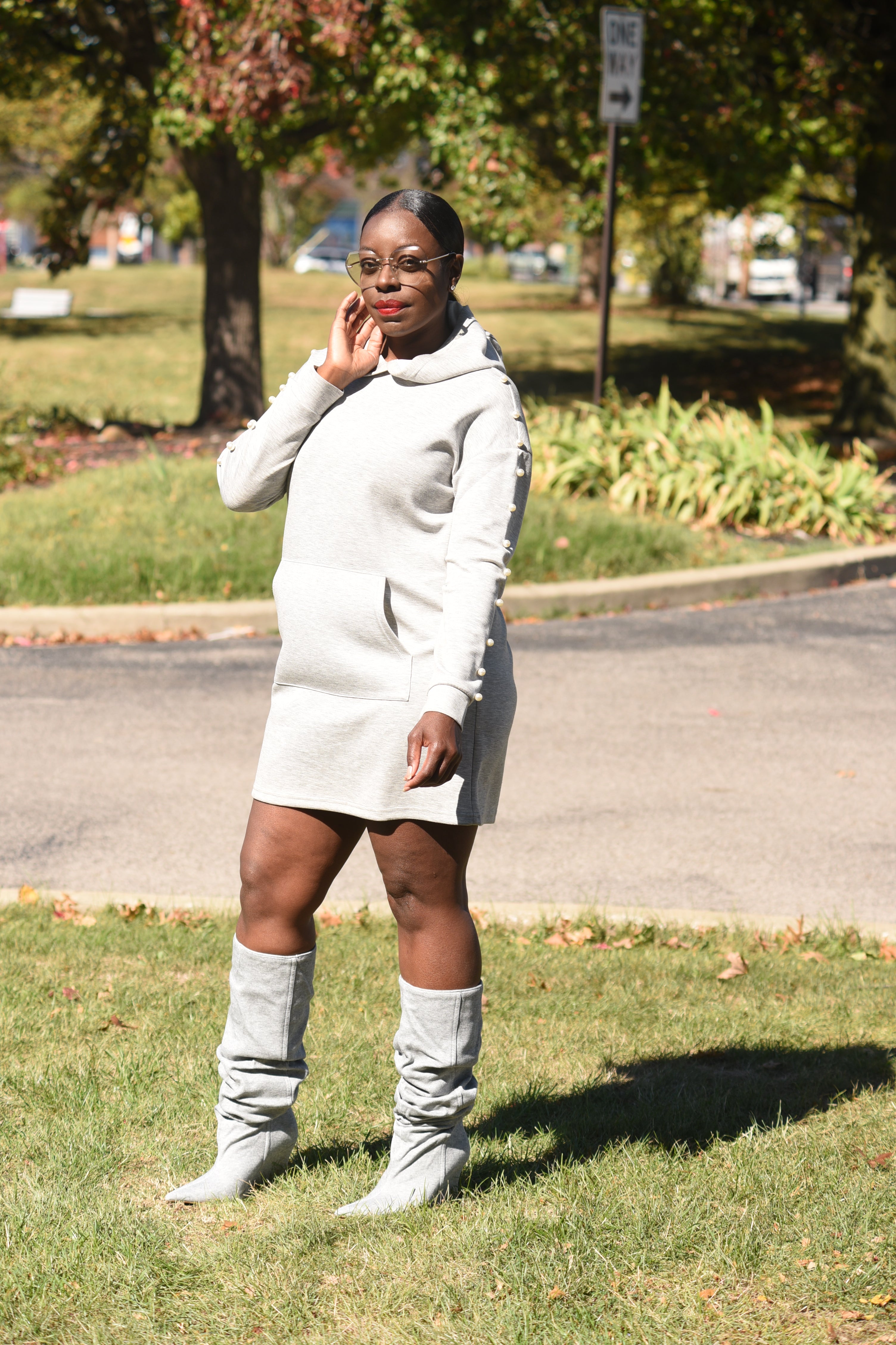 Black Pearl-Embellished Blazer