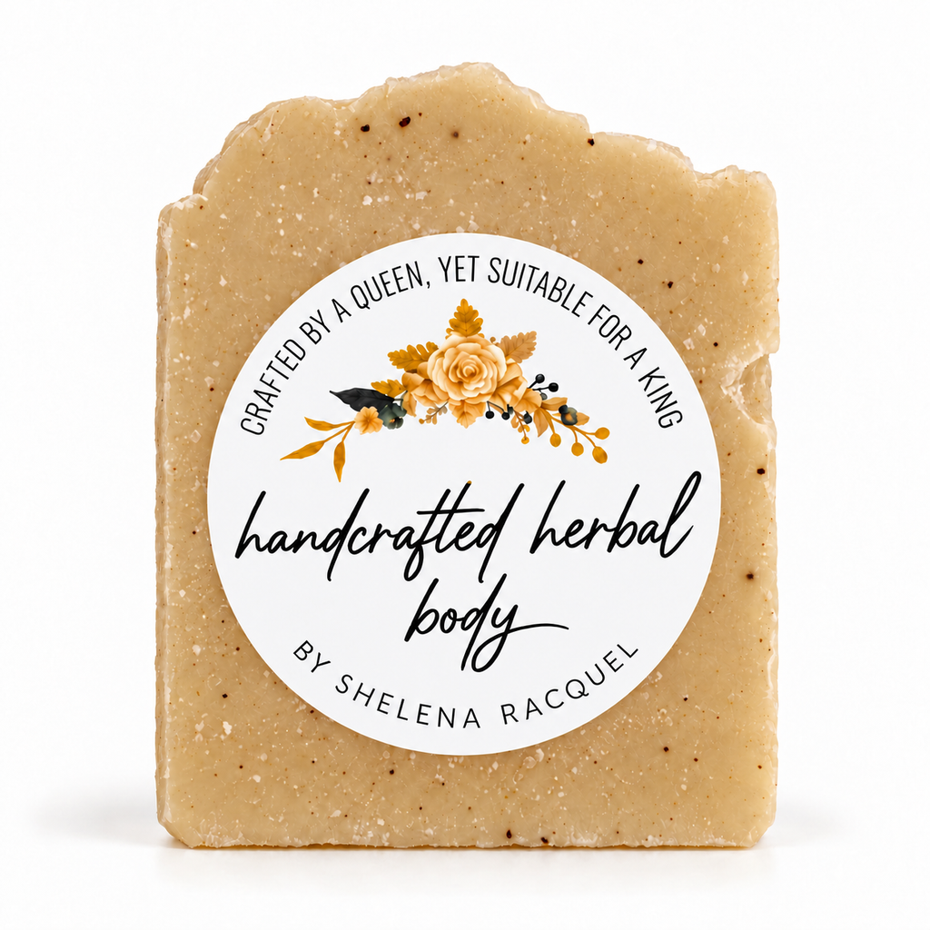 Esther's Handcrafted Herbal Frankincense & Myrrh (Favor) Bar (Earthy, richly lathering)