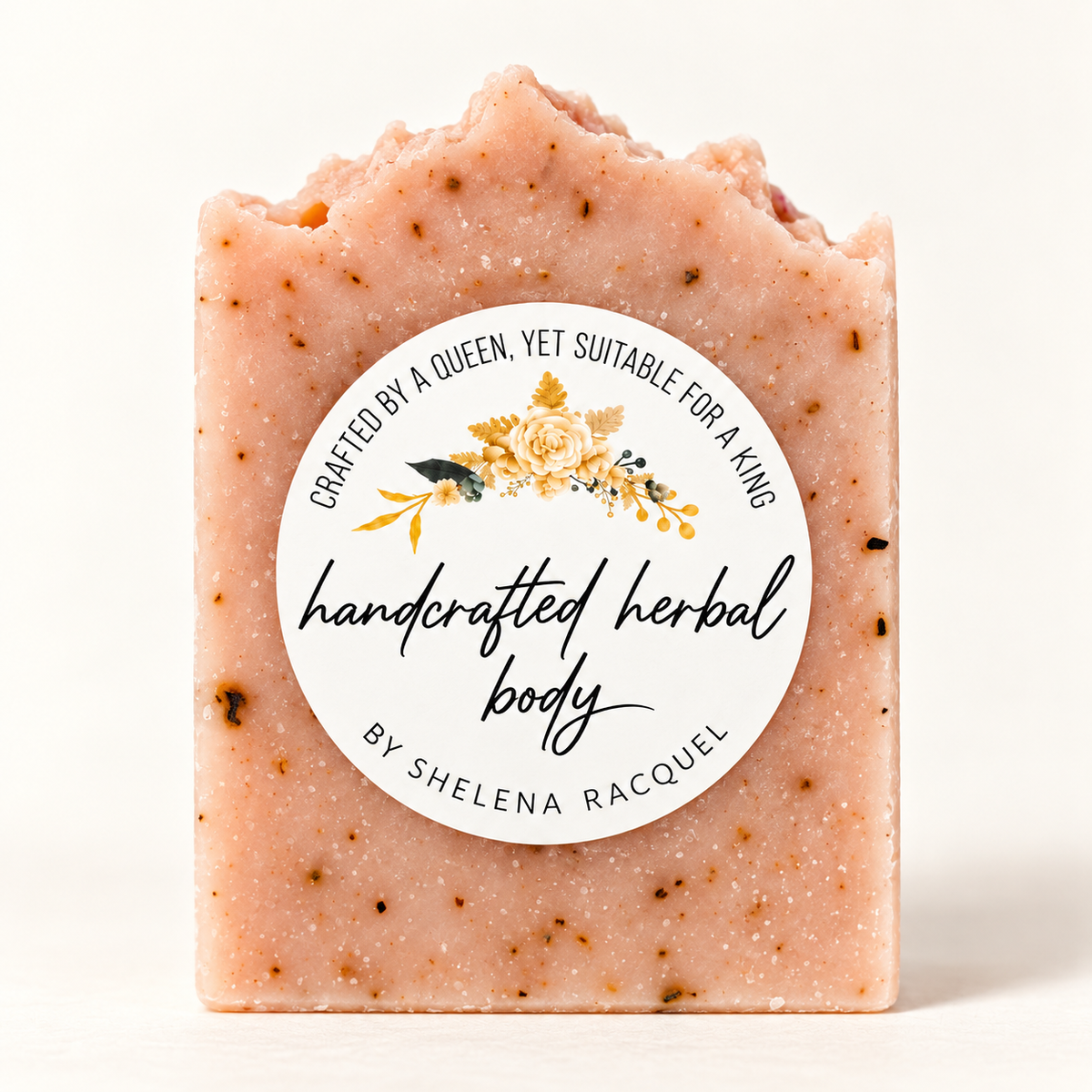 Handcrafted Herbal Fresh Rose Soap