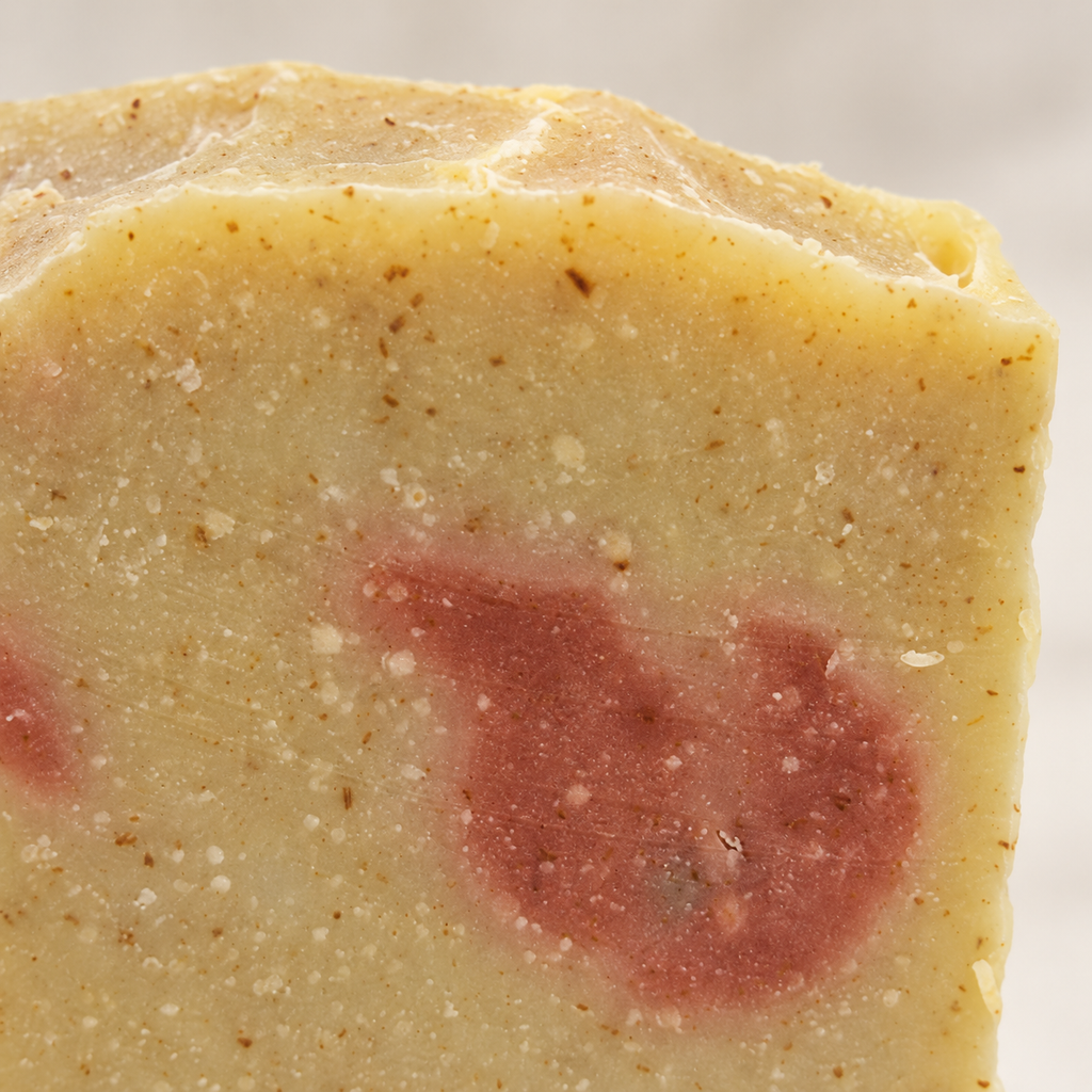Handcrafted Herbal Cranberry & Carnation Flower Soap (PRE-ORDER)
