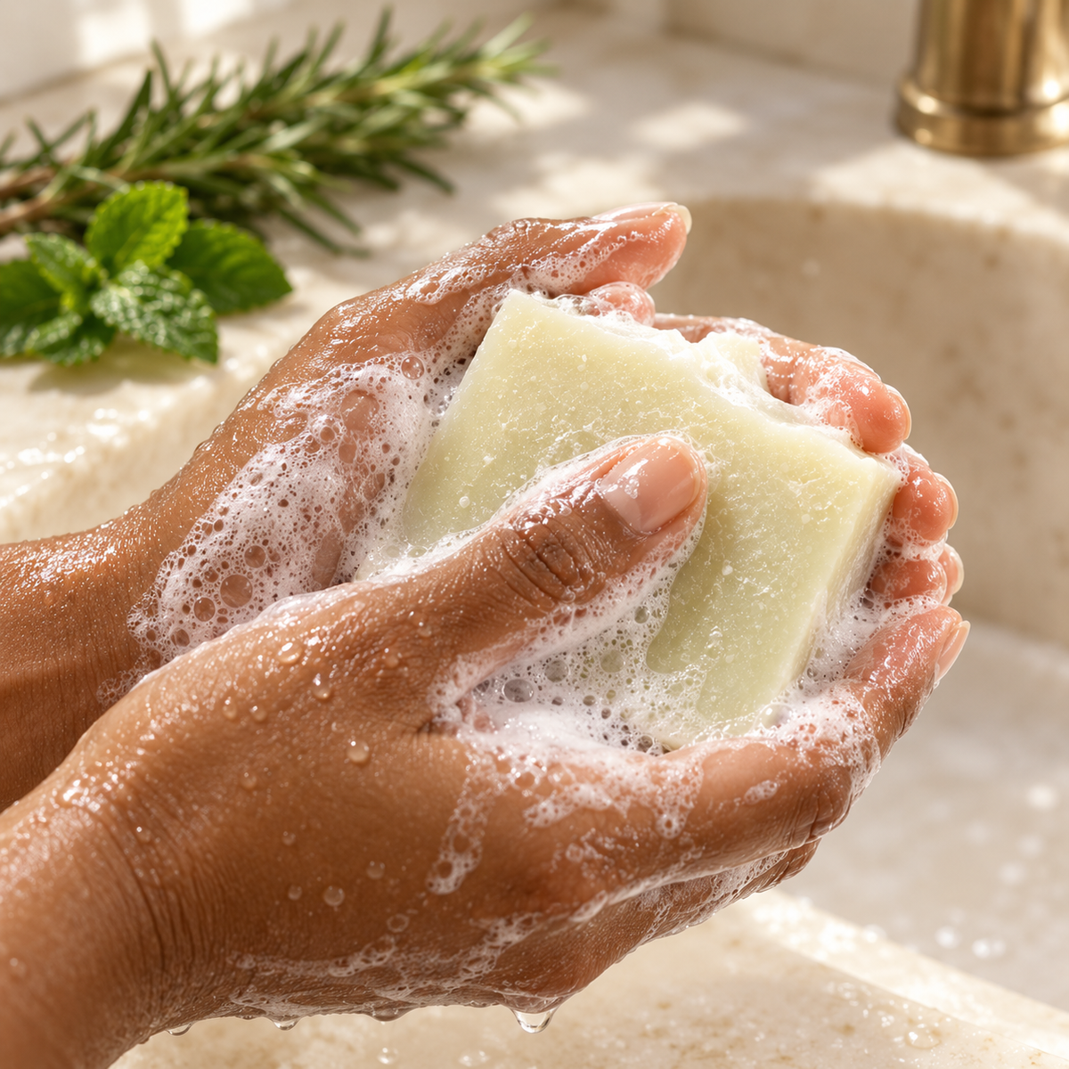 Rosemary & Mint Hair And Body Bar