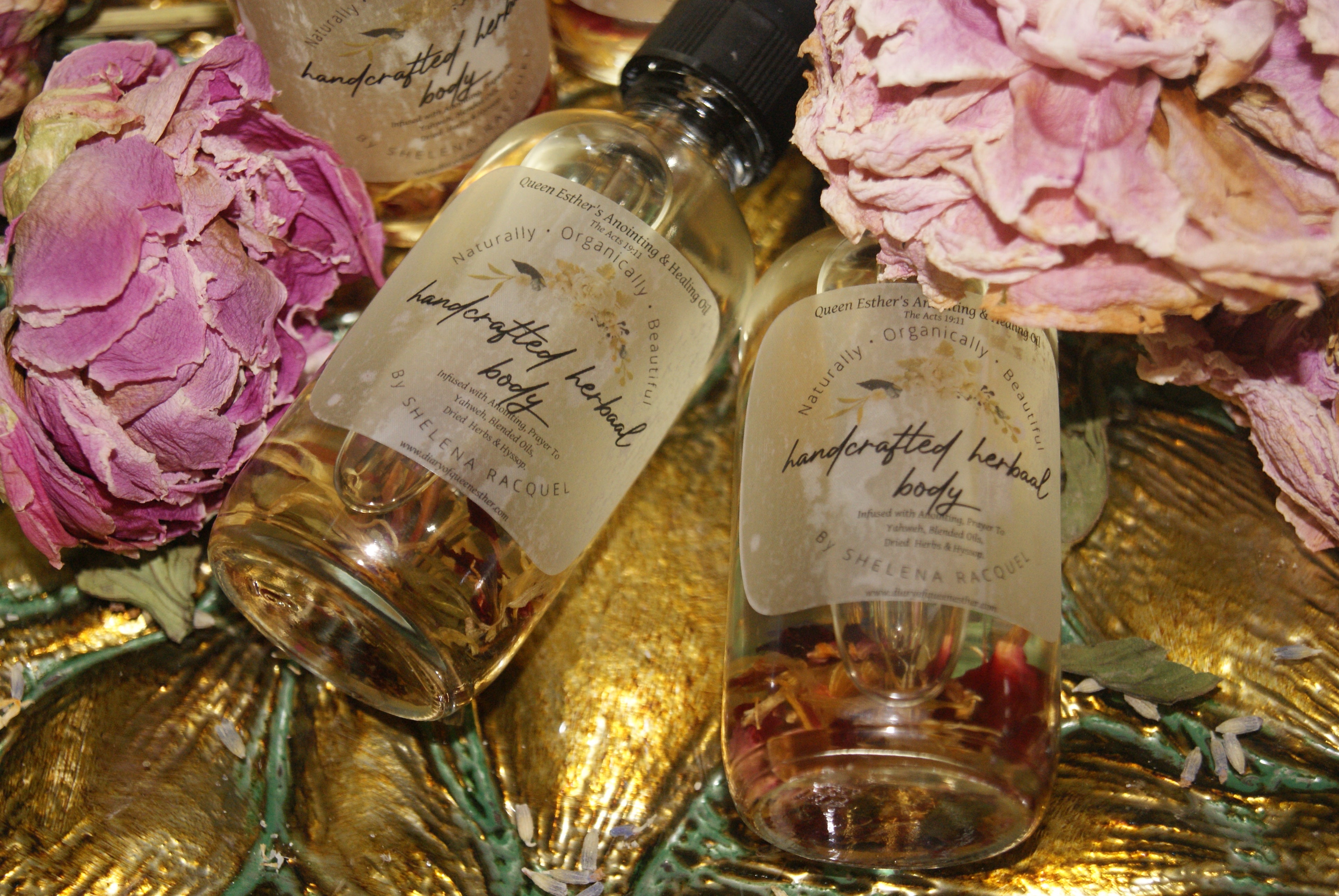 Queen Esther's Handcrafted Herbal Anointing Body Oil