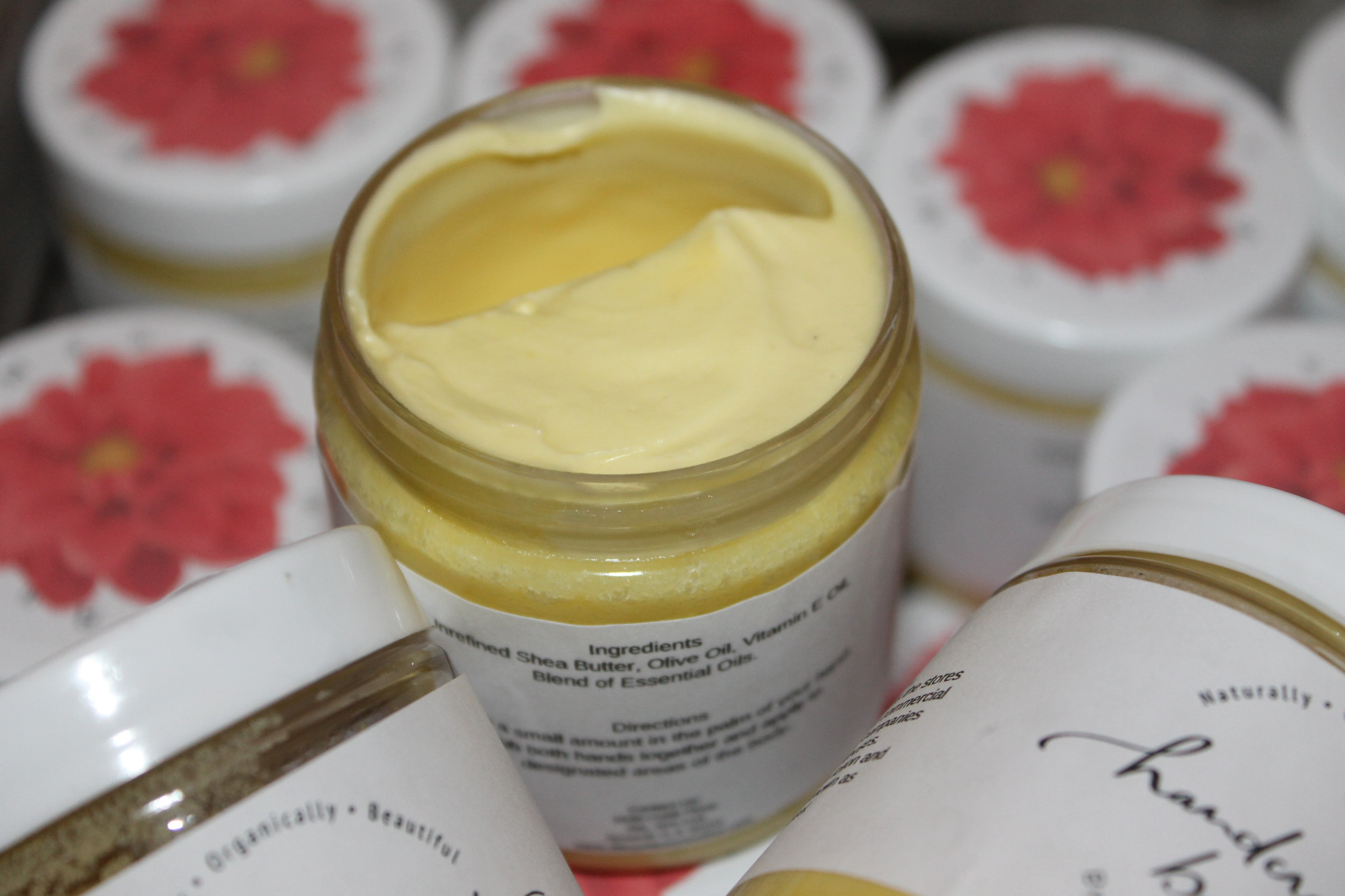 (Pre-Order)Handcrafted Whipped Shea Body Butters
