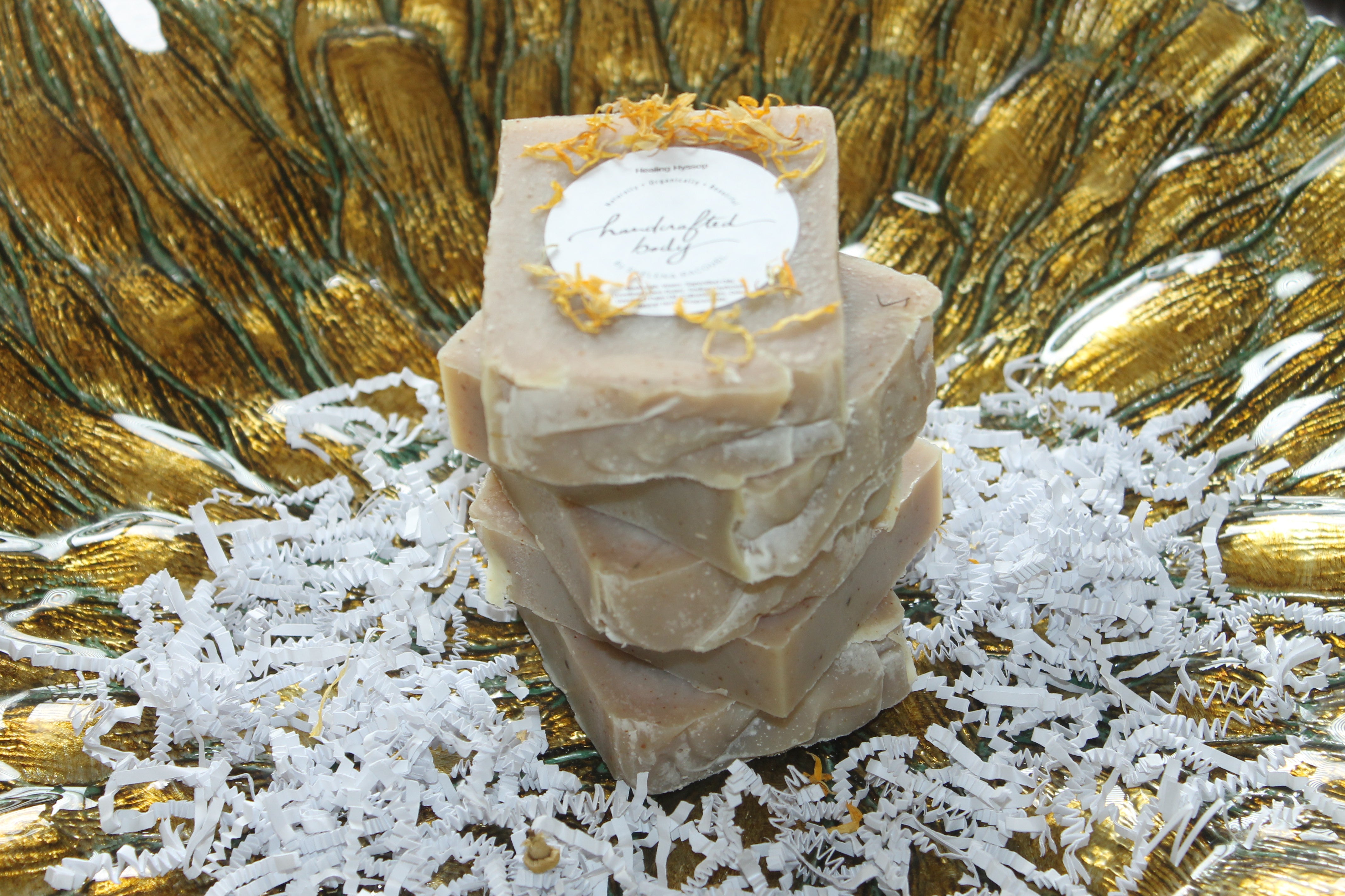Handcrafted Herbal FULLER ’Lemon Balm’ SOAP