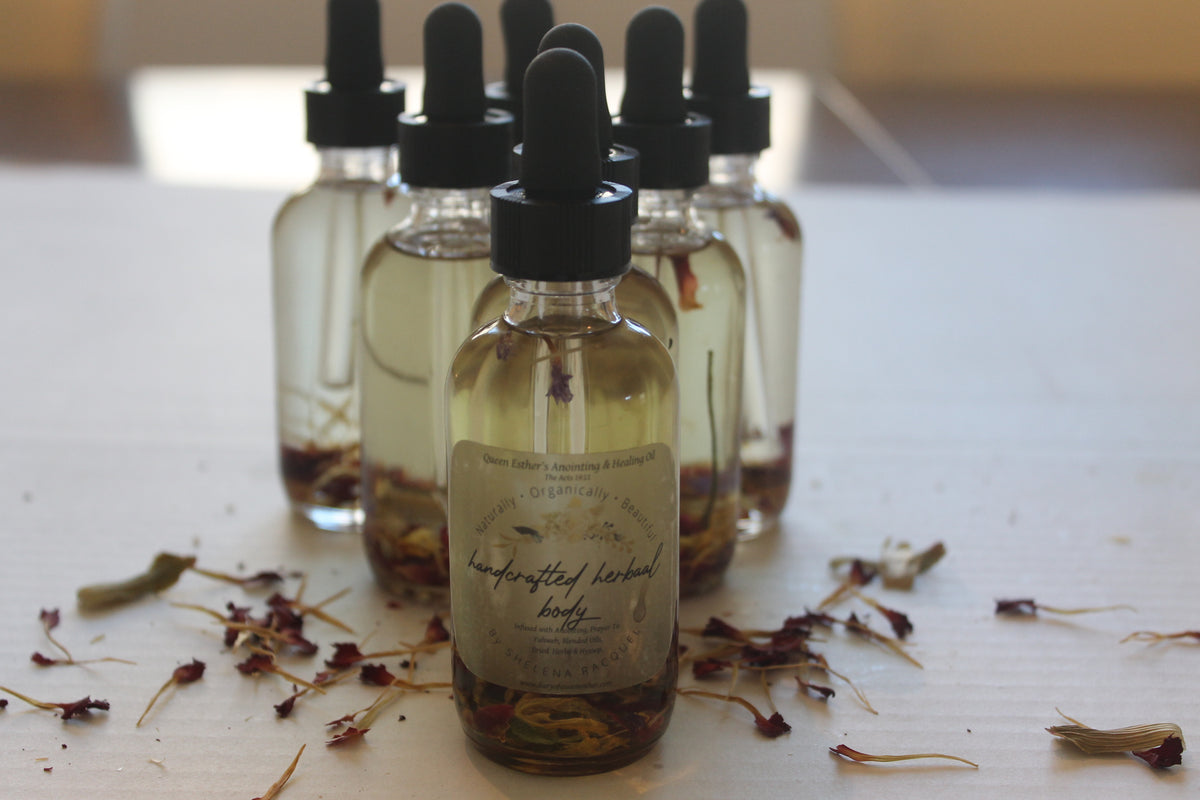Queen Esther's Handcrafted Herbal Facial & Body Oil